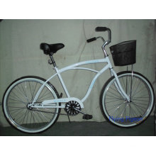 Popular with Front Basket Simple Beach Bike (FP-BCB-C019)